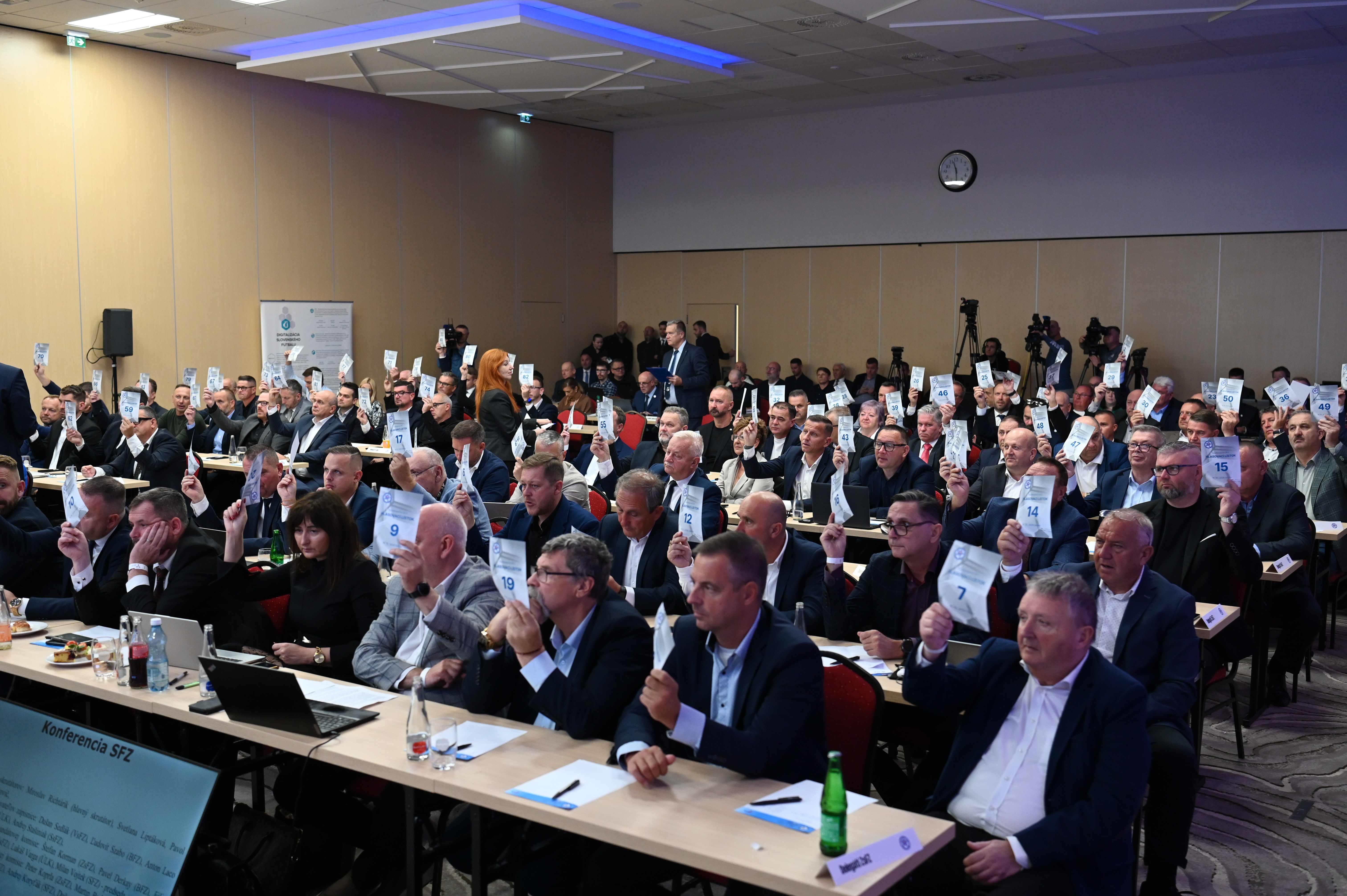 Delegáti SFZ na konferencii